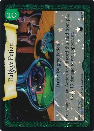 Harry Potter: Diagon Alley (Base Set) card 2-B Bulgeye Potion