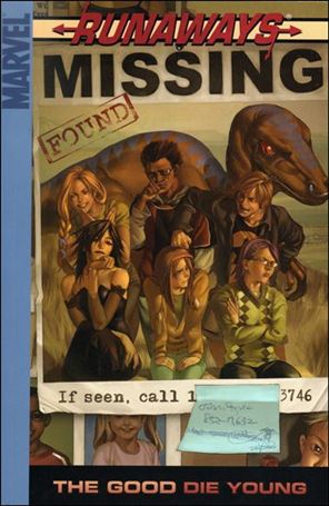 Runaways (2004) issue 3-B The Good Die Young - Digest Size