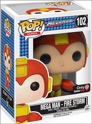 POP! Games figure 102-B Mega Man - Fire Storm