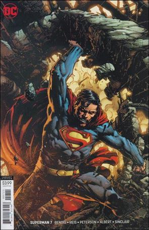 Superman (2018) issue 7-B David Finch Cover