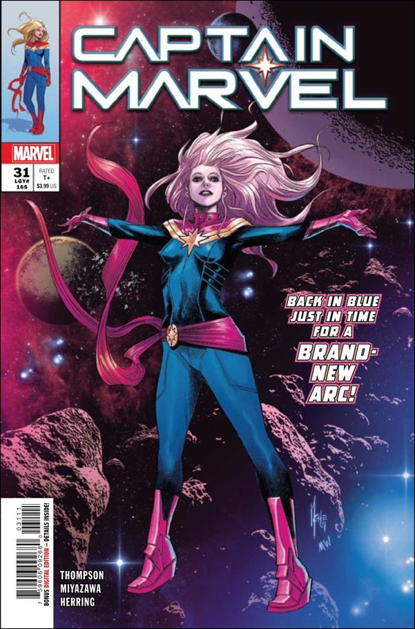 Captain Marvel (2019) issue 31 Marco Checchetto Cover