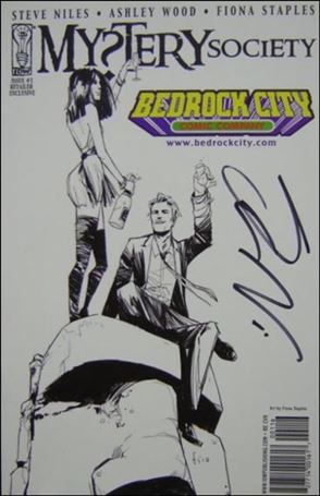 Mystery Society issue 1-M Fiona Staples Bedrock City Cover