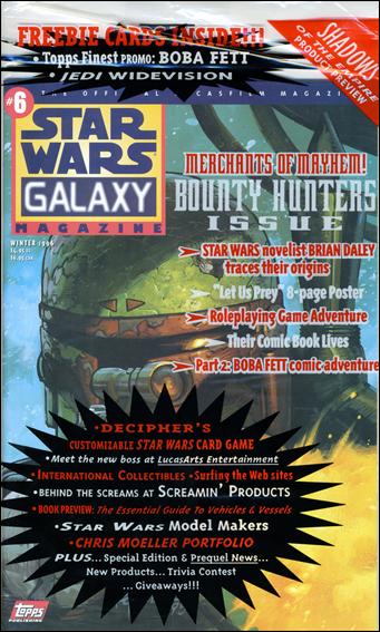 Star Wars Galaxy issue 6 Polybagged with Promo Cards and Poster