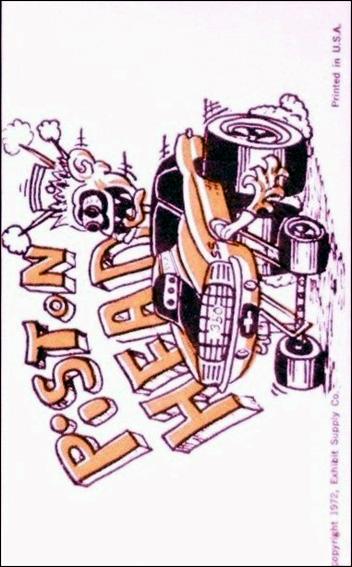 Stanley "Mouse" Miller Arcade Cards (Base Set) card 8 Piston Head