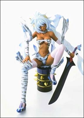 Bome Collection item 3-B Oni-Musume 2 (White Repaint Version)