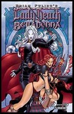 Medieval Lady Death Belladonna issue 1/2-D Art Nouveau Cover