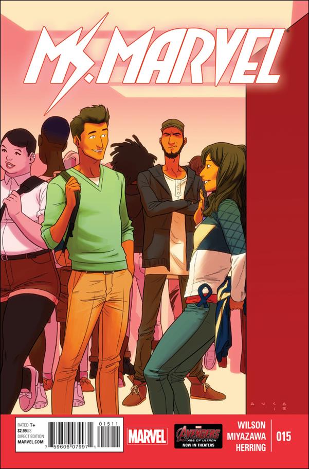Ms. Marvel (2014)  issue 15 Kris Anka Cover