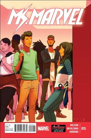 Ms. Marvel (2014)  issue 15 Kris Anka Cover