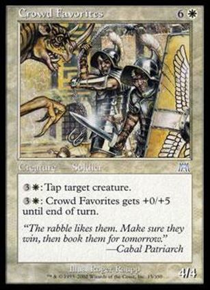 Magic the Gathering: Onslaught (Base Set) card 15 Crowd Favorites