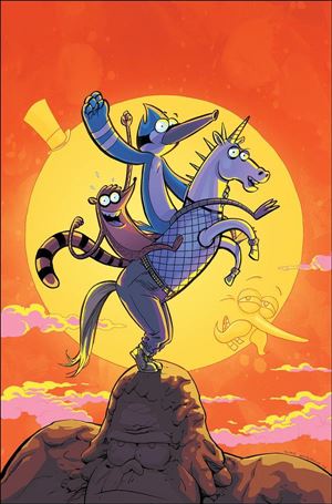 Regular Show issue 21-B Ilias Kyriazis Subscription Cover