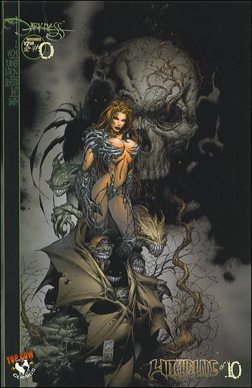 Witchblade (1995) issue 10-B Marc Silvestri "Darkness #0" Cover