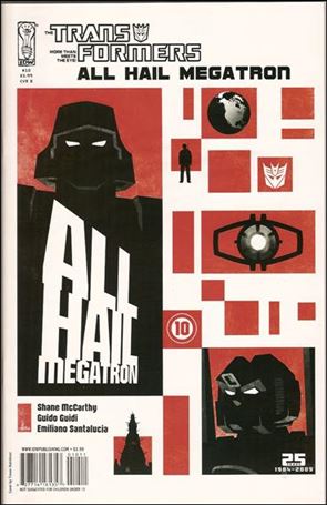 Transformers: All Hail Megatron issue 10-B Trevor Hutchison Cover