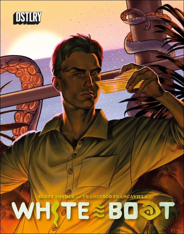 White Boat (2024) issue 1-D Keyla Valerio 1:25 Cardstock Wraparound Cover