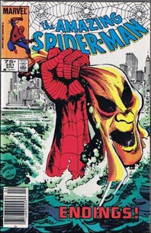Amazing Spider-Man (1963) issue 251-B Canadian Price Cover