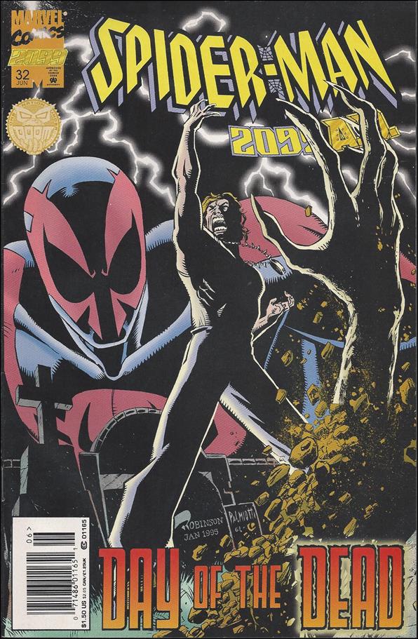 Spider-Man 2099 (1992) issue 32-B Newsstand Edition / Price Variant