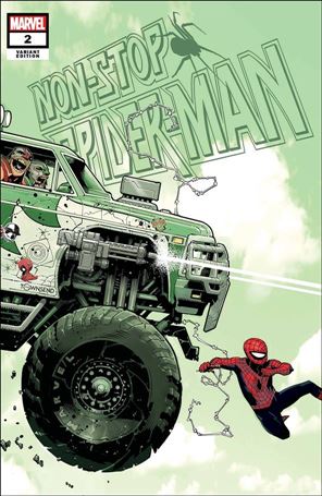 Non-Stop Spider-Man issue 2-C Chris Bachalo 1:25 Cover