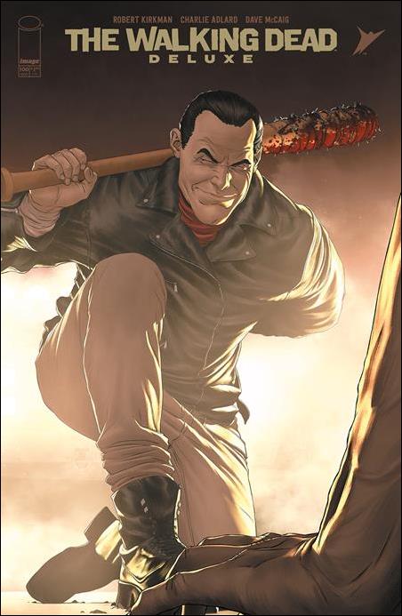 Walking Dead Deluxe issue 100-C Mattia De Iulis Connecting Cardstock Cover