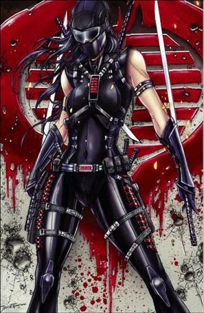 G.I. Joe: A Real American Hero issue 246-F Jamie Tyndall ComicXposure Virgin Cover 1/1000
