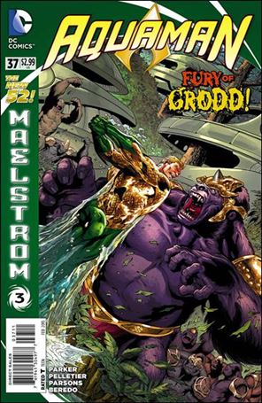Aquaman (2011) issue 37 Paul Pelletier Cover