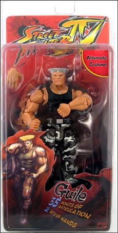 Street Fighter IV figure 6-C Guile (Black Uniform)