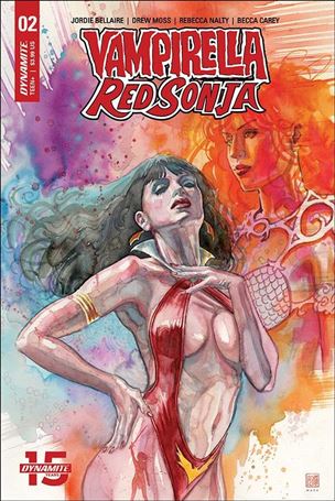 Vampirella / Red Sonja issue 2-B David Mack Cover