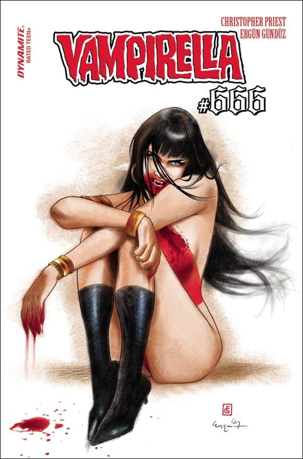 Vampirella (2019) issue 666-I Ergün Gündüz 1:10 Cover