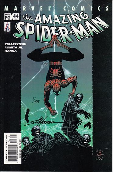 Amazing Spider-Man (1999) issue 44-B Dynamic Forces (signed by Scott Hanna) 1/499