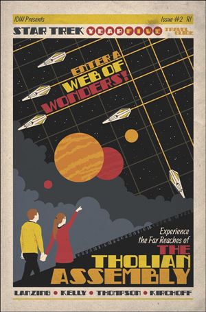 Star Trek: Year Five issue 2-B J.J. Lendl 1:10 Cover