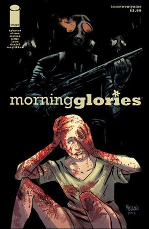 Morning Glories issue 29-F Kevin Mellon Cover
