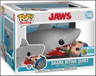 POP! Movies figure 760 Shark Biting Quint SDCC 2019 