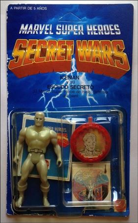 Marvel Super Heroes Secret Wars figure 15 Iceman 