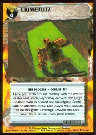 Dredd: The Card Game card 31 Crimeblitz