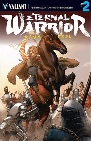 Eternal Warrior: Days of Steel issue 2 Lewis LaRosa Cover