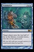 Magic the Gathering: 2011 Core Set (Base Set) card 77 Traumatize