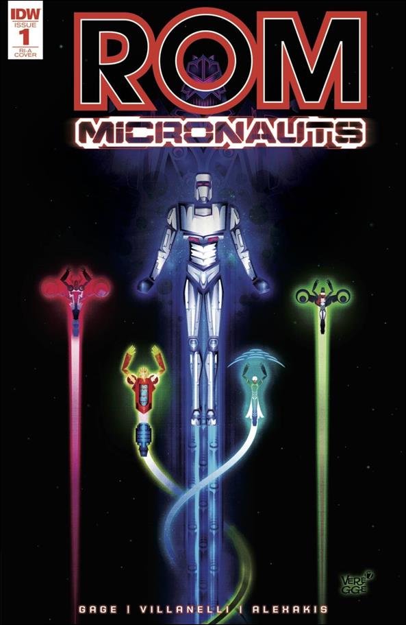 Rom & The Micronauts issue 1-C Jeffrey Veregge 1:10 Cover
