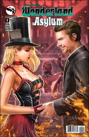 Grimm Fairy Tales Presents Wonderland: Asylum issue 4 David Nakayama Cover