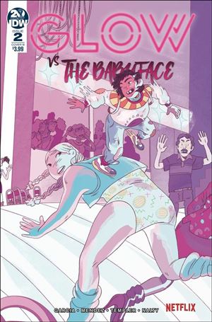 GLOW vs The Babyface issue 2-B Nicole Goux Cover