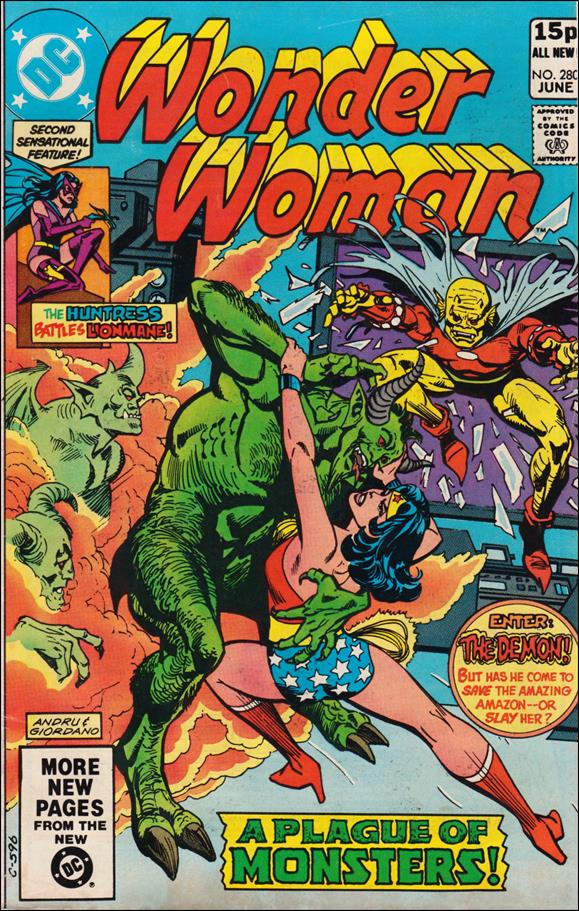 Wonder Woman (1942) issue 280-B UK Price Cover