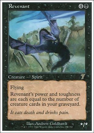 Magic the Gathering: 7th Edition (Base Set) card 160 Revenant