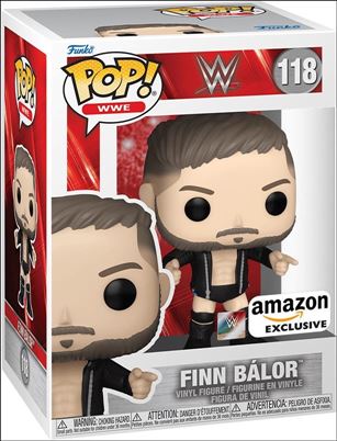 POP! WWE figure 118 Finn Balor Amazon Exclusive