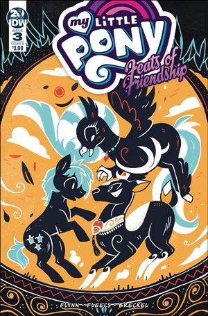 My Little Pony: Feats of Friendship issue 3-B JustaSuta Cover