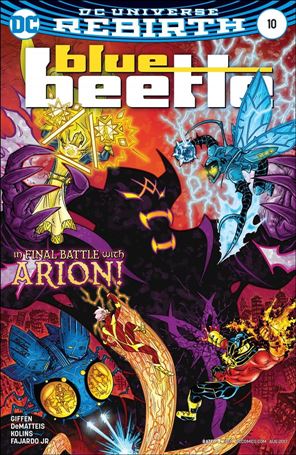 Blue Beetle (2016) issue 10 Scott Kolins Cover