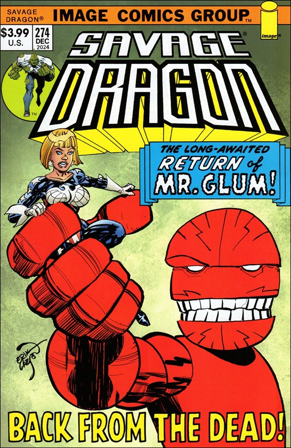 Savage Dragon (1993) issue 274-B Erik Larson 1970's Cover