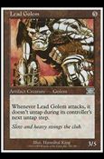 Magic the Gathering: 6th Edition (Base Set) card 296 Lead Golem