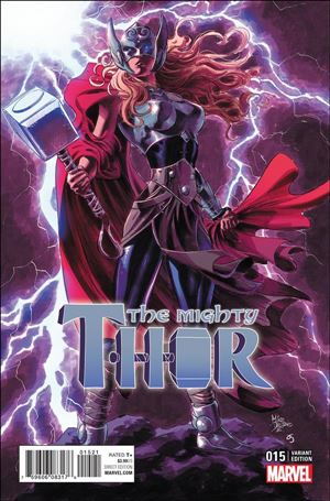 Mighty Thor (2016) issue 15-C Mike Deodato Jr. 1:10 Cover