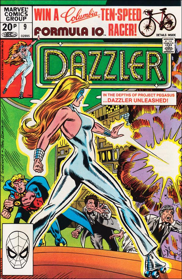 Dazzler (1981) issue 9-C UK Price Cover