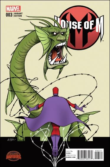 House of M (2015) issue 3-B Gustavo Duarte 1:25 Cover