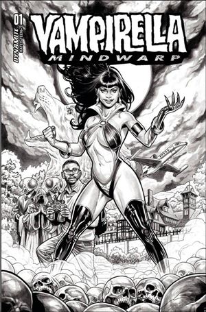 Vampirella: Mindwarp issue 1-N  Benjamin Dewey 1:20 Black and White Cover