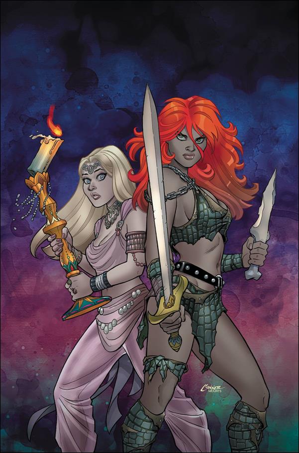 Invincible Red Sonja issue 9-T Amanda Conner Virgin Cover