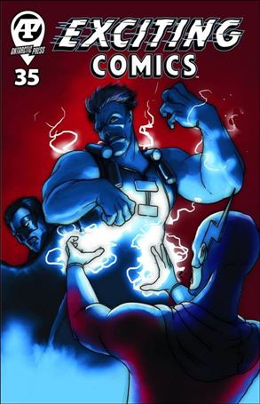 Exciting Comics (2019) issue 35 Guillermo Romano Cover
